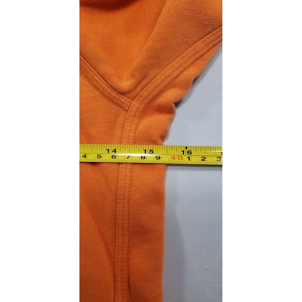 Nike Boys Orange Graphic Logo‎ Pullover Hoodie Sweatshirt Size XS Standard Fit